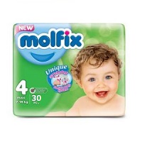 Molfix Baby Daipers No.4 30pcs